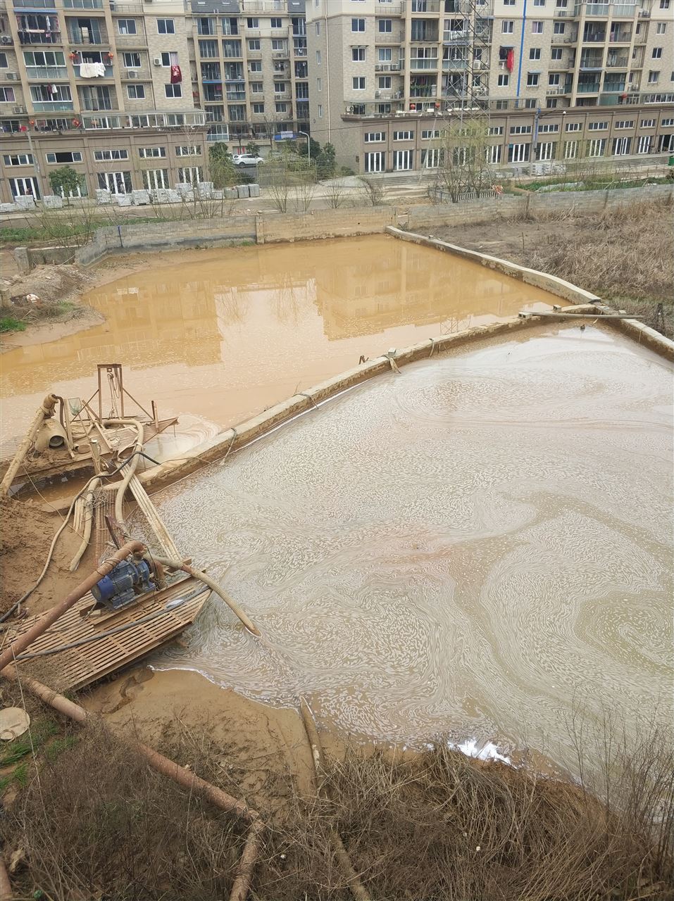永平沉淀池淤泥清理-厂区废水池淤泥清淤